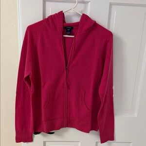 GAP Zip Up Cashmere Rose Hoodie